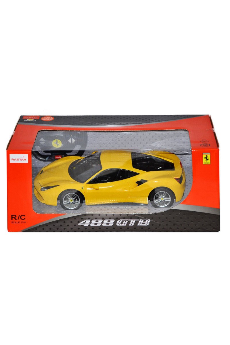 75600 1:14 Ferrari 488 Gtb Uzaktan Kumandalı Işıklı Araba