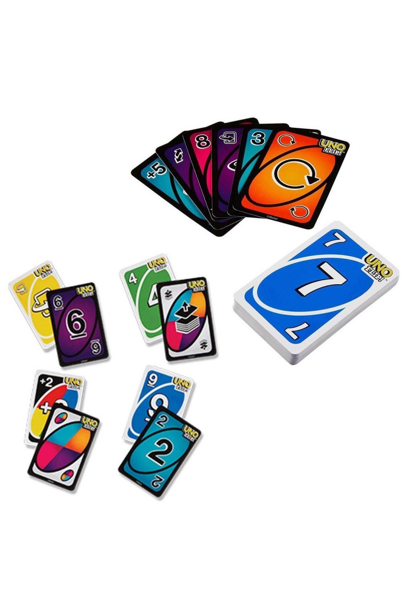 Glh50 Uno Flip Kartlar / +7 Yaş