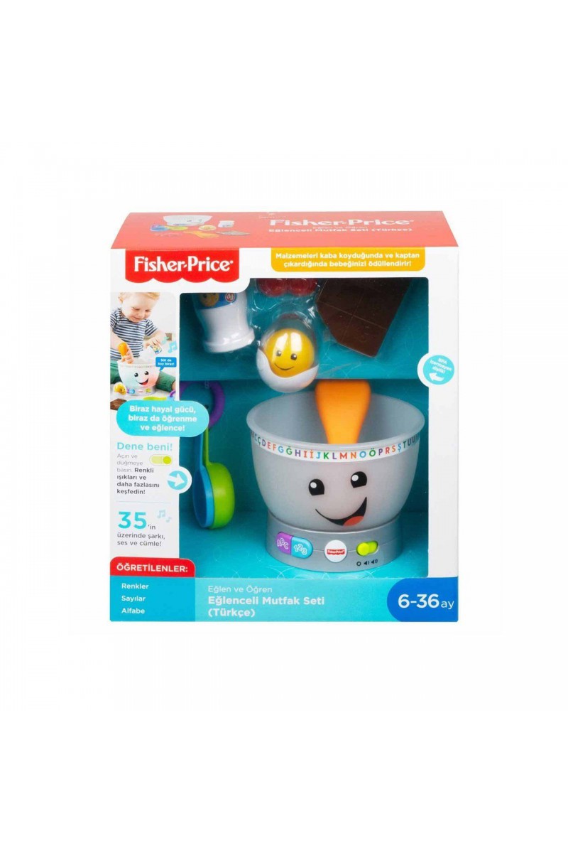 Gmx54 Fisher-price® Eğitici Mutfak Seti Türkçe Ve ingilizce