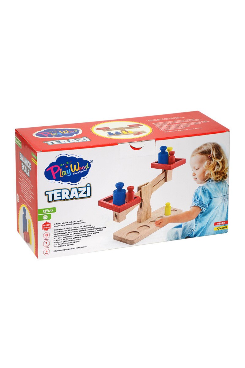 313 Kutu Ahşap Terazi