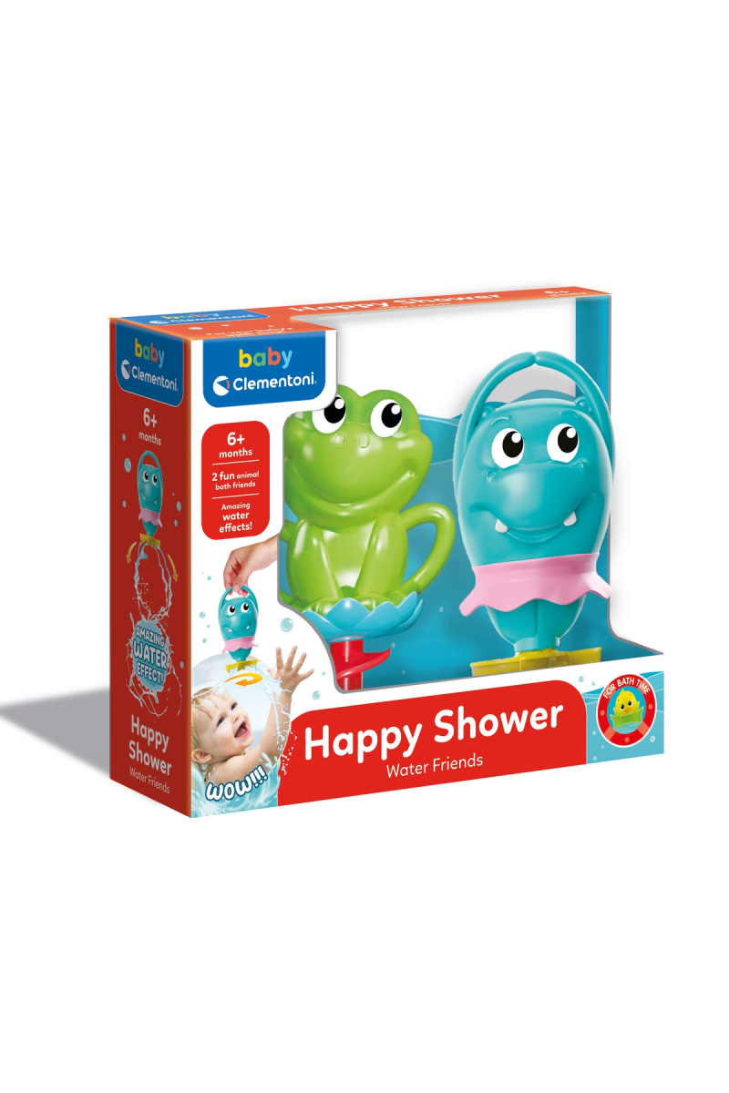 17444 Baby Clementoni - ilk Arkadaşlarım Banyo Oyuncağı +6 Ay