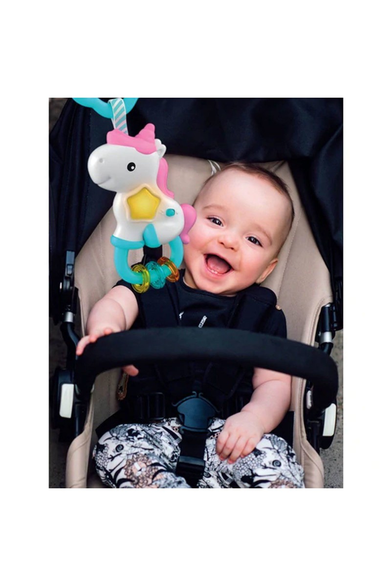 17333 Baby Clementoni interaktif Unicorn Oyuncak / +6 Ay
