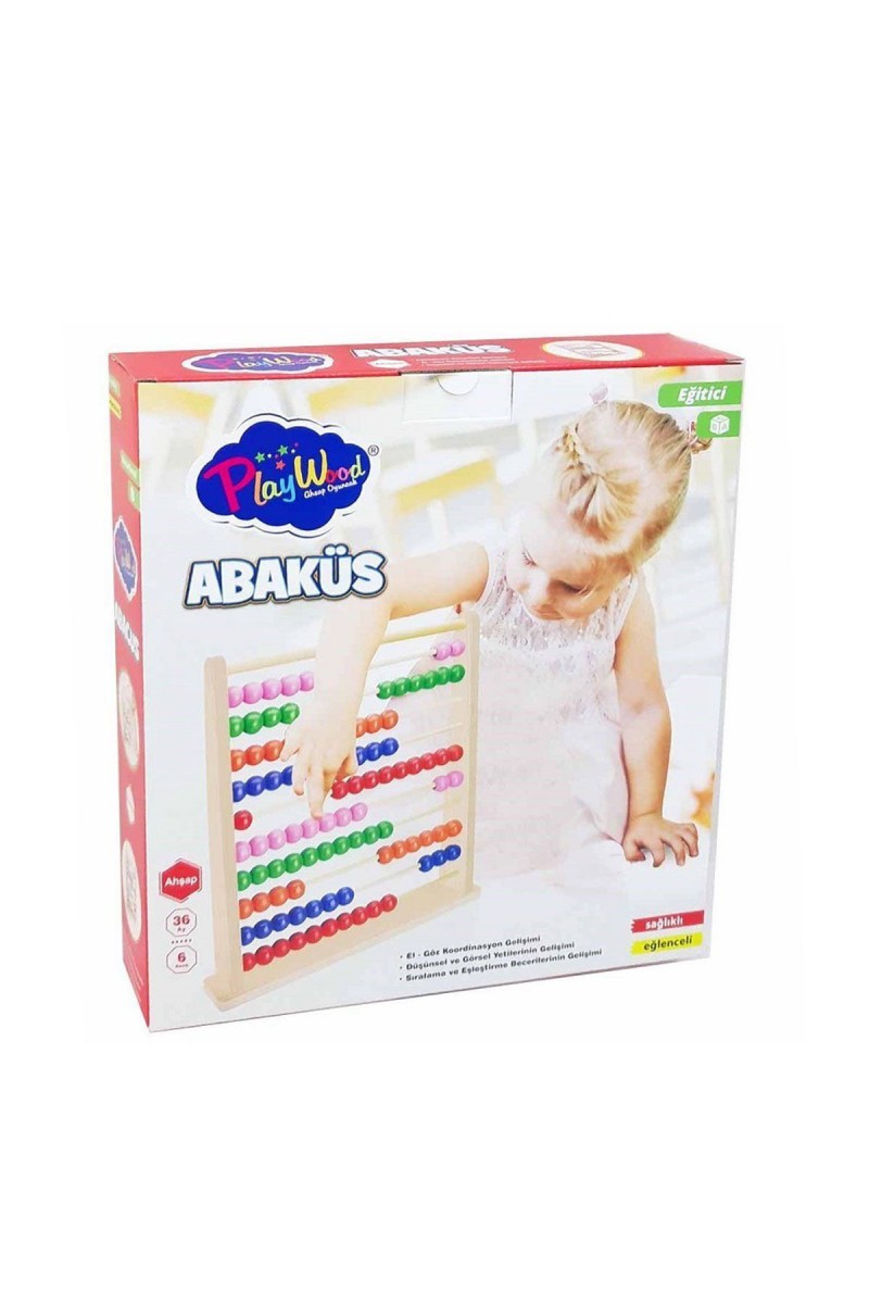 Ony-378 Ahşap Büyük Abaküs -onyıl
