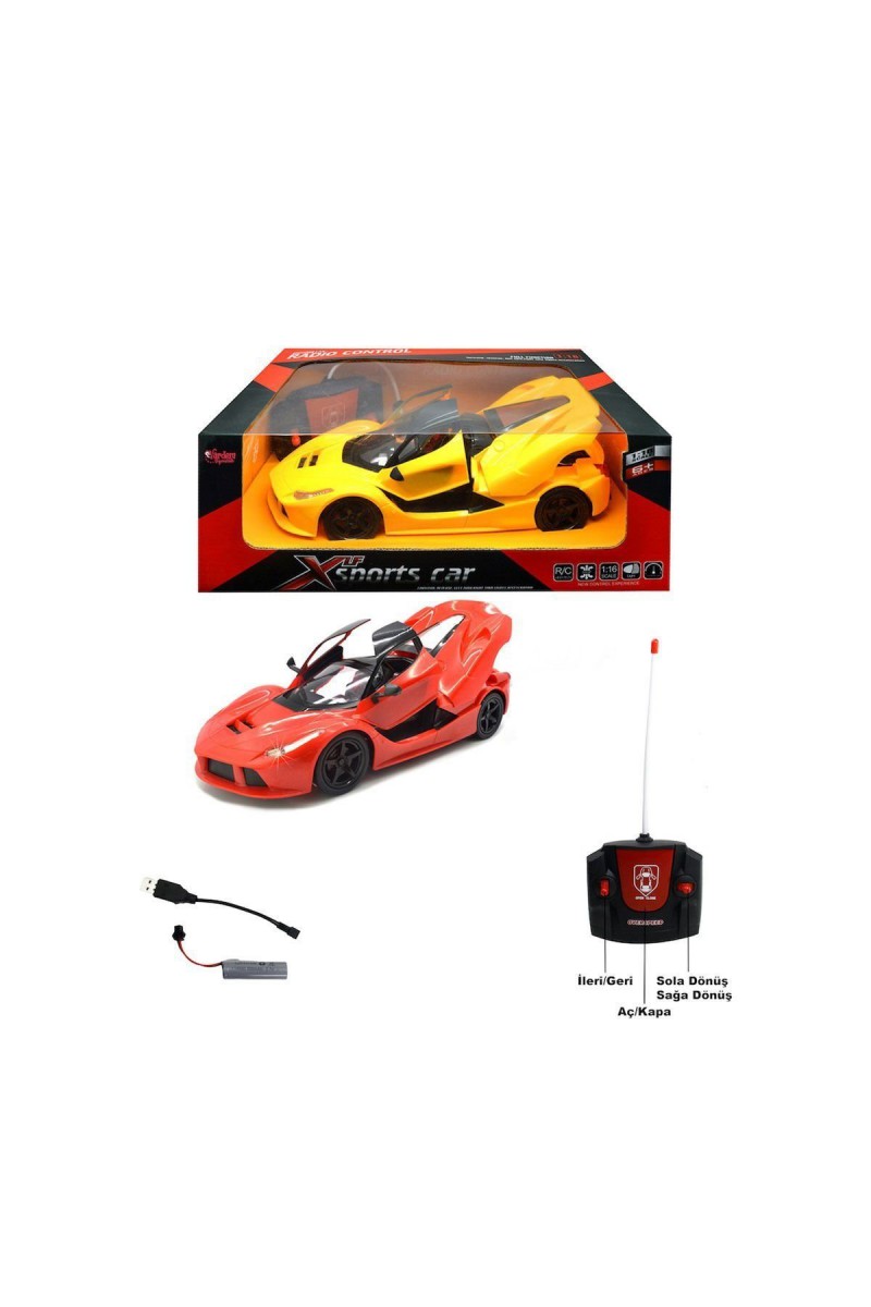 Xfg-789-508b-509b Kumandalı Şarjlı 1:16 Kapı Ve Bagajı Açılan Araba