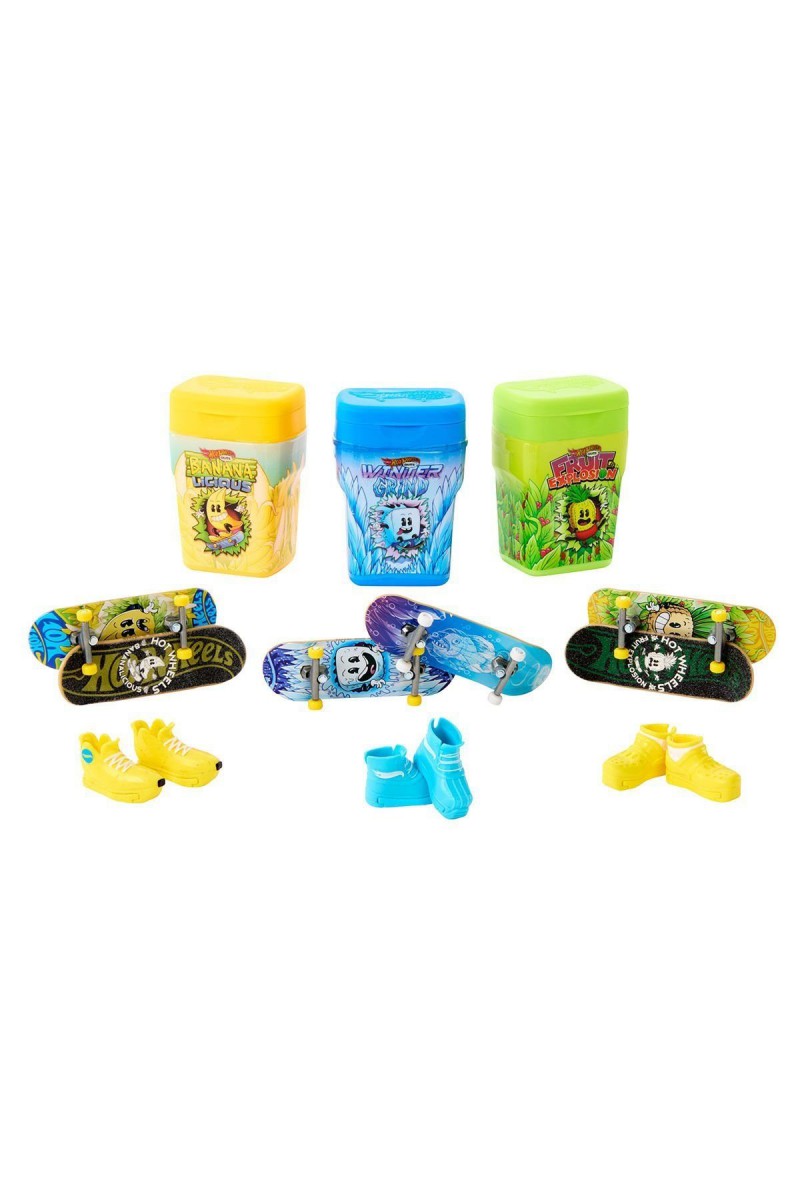 Htp10 Hot Wheels Skate ikili Parmak Kaykay Kutusu (aromalı Sakız Kutusu Temalı)