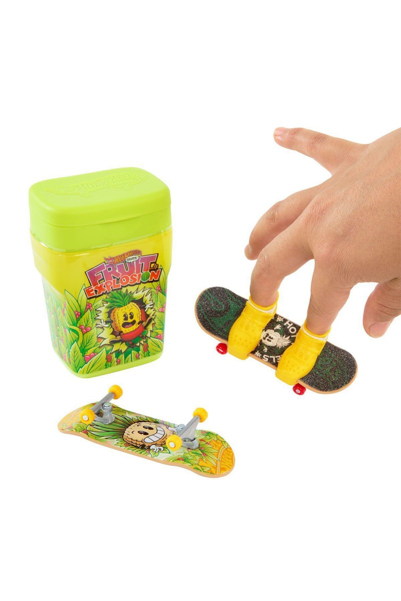 Htp10 Hot Wheels Skate ikili Parmak Kaykay Kutusu (aromalı Sakız Kutusu Temalı)