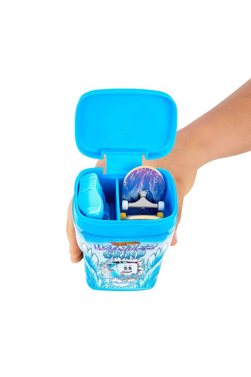 Htp10 Hot Wheels Skate ikili Parmak Kaykay Kutusu (aromalı Sakız Kutusu Temalı)