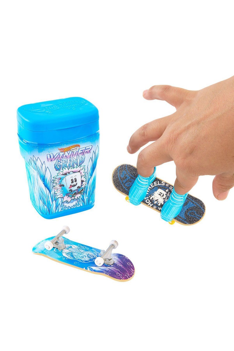 Htp10 Hot Wheels Skate ikili Parmak Kaykay Kutusu (aromalı Sakız Kutusu Temalı)