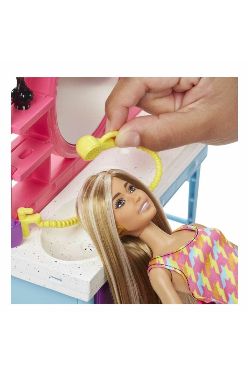 Hkv00 Barbie Muhteşem Kuaför Oyun Seti