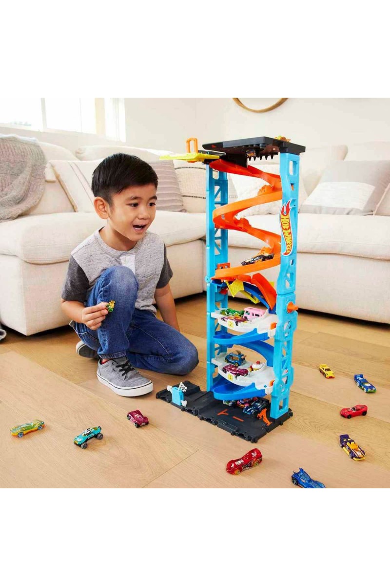 Hkx43 Hot Wheels Heyecanlı Yarış Kulesi