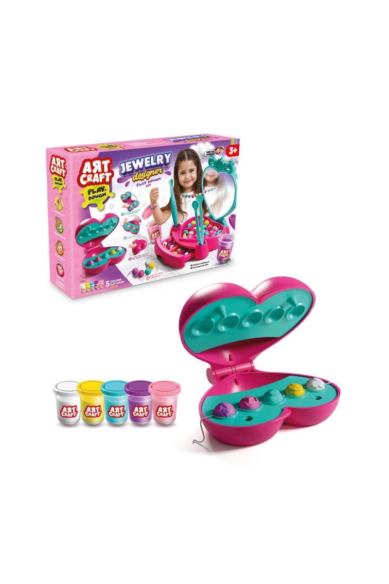 03849 Takı Tasarla Hamur Seti 280 Gr -fentoys