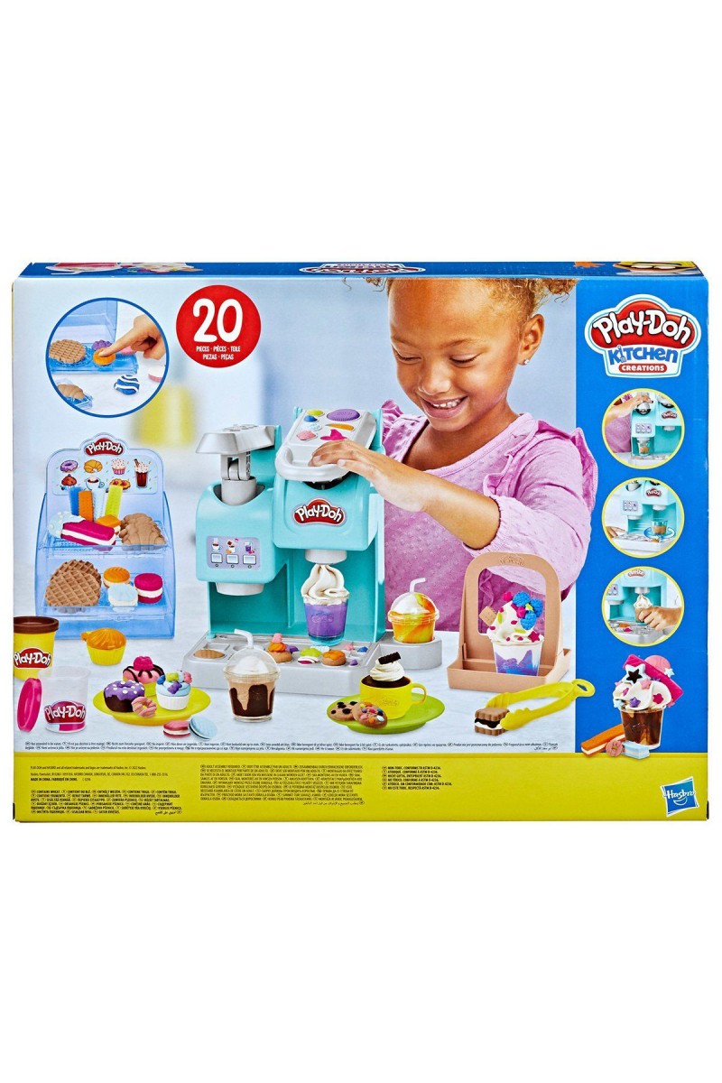 F5836 Play-doh Süper Renkli Kafe Oyun Seti