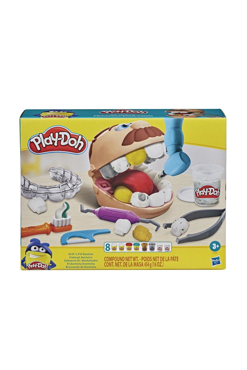 F1259 Play-doh Dişçi Seti / +3 Yaş