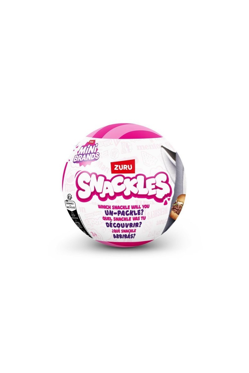 5ua00000 Snackles Aburcubur Surpriz Peluş 12 Cm