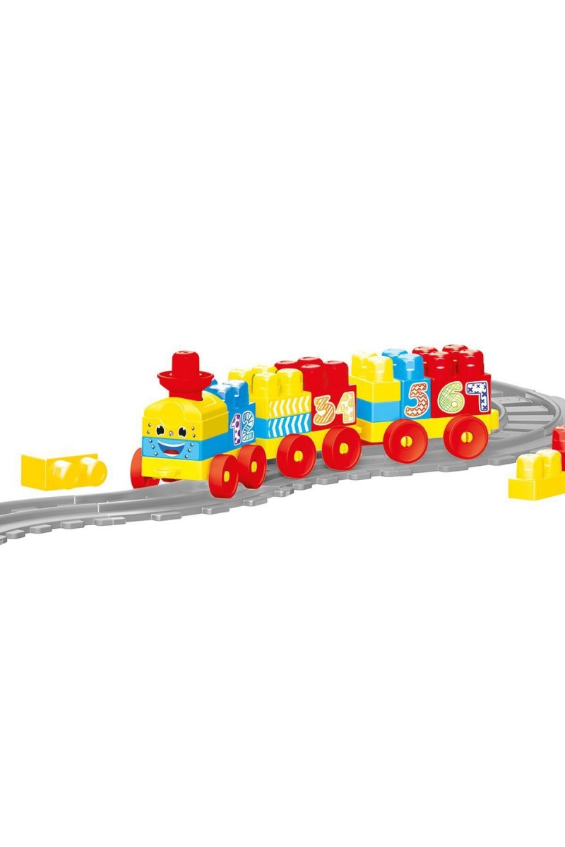 5081 Tren Yol Blok Seti 58 Parça -dolu