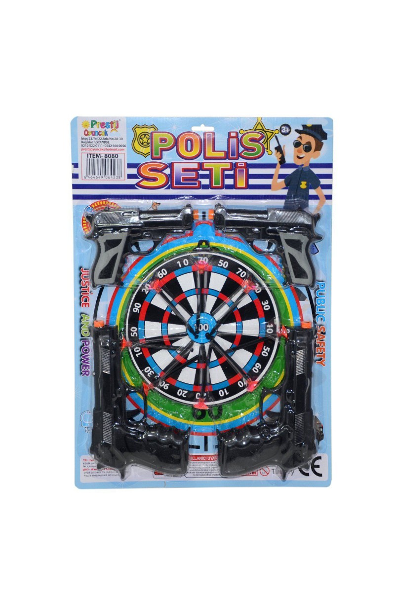 Fab 8080 Kartelalı 4 Tabancalı Polis Seti