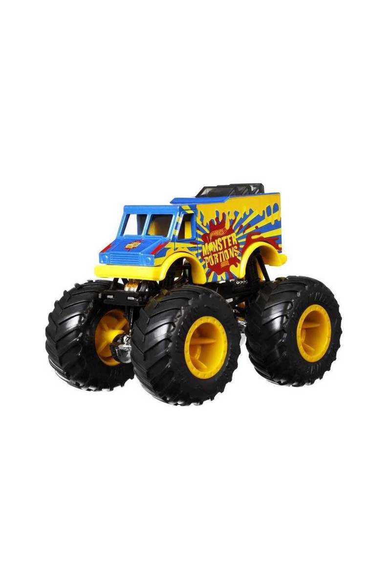 Fyj64 Hot Wheels Monster Trucks Güçlü ikili 1:64 Arabalar