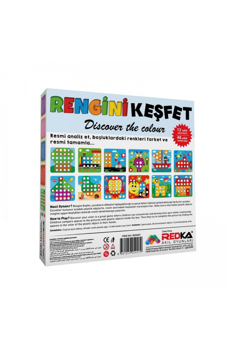 5457 Redka, Rengini Keşfet / +2 Yaş