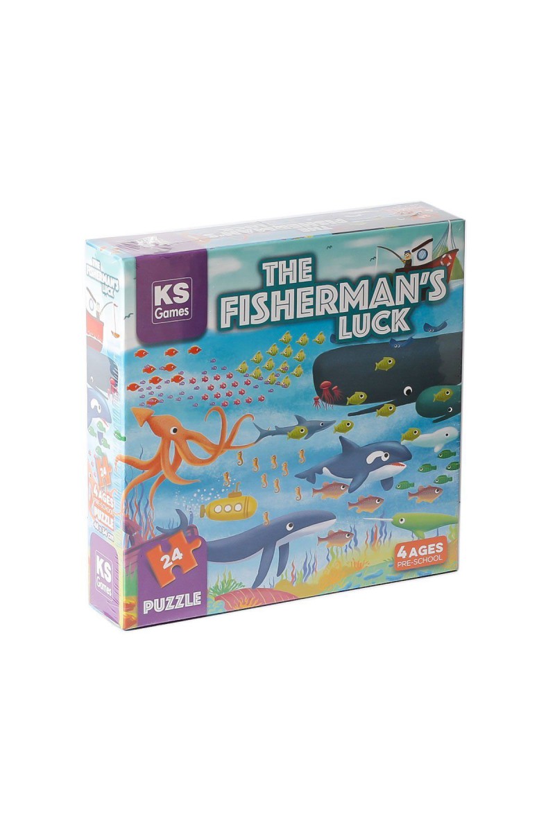 Prs 32708 The Fisherman Sluck Pre School Puzzle -ks Puzzle