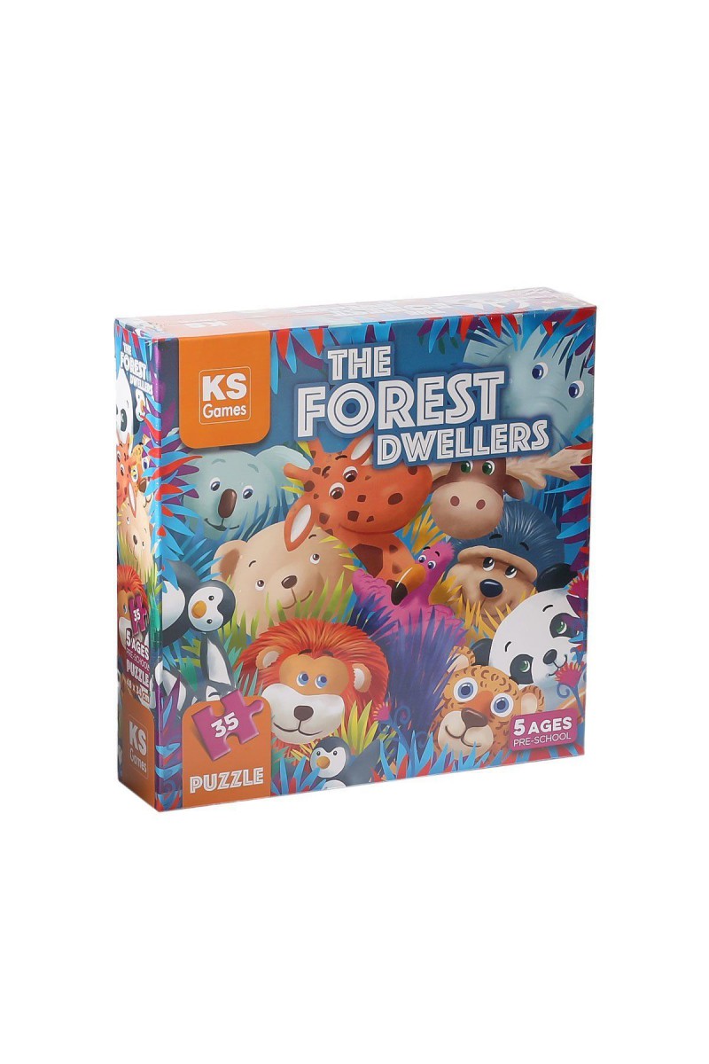 Prs 32713 The Forest Dwellers 35 Parça Puzzle -ks Puzzle