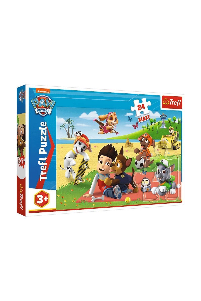 Puzzle-14346 Paw Patrol 24 Parça Maxi Çocuk Puzzle -vardem