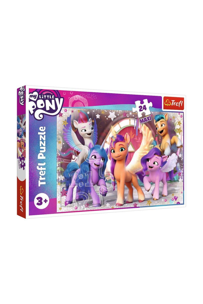 Puzzle-14338 My Little Pony 24 Parça Maxi Çocuk Puzzle