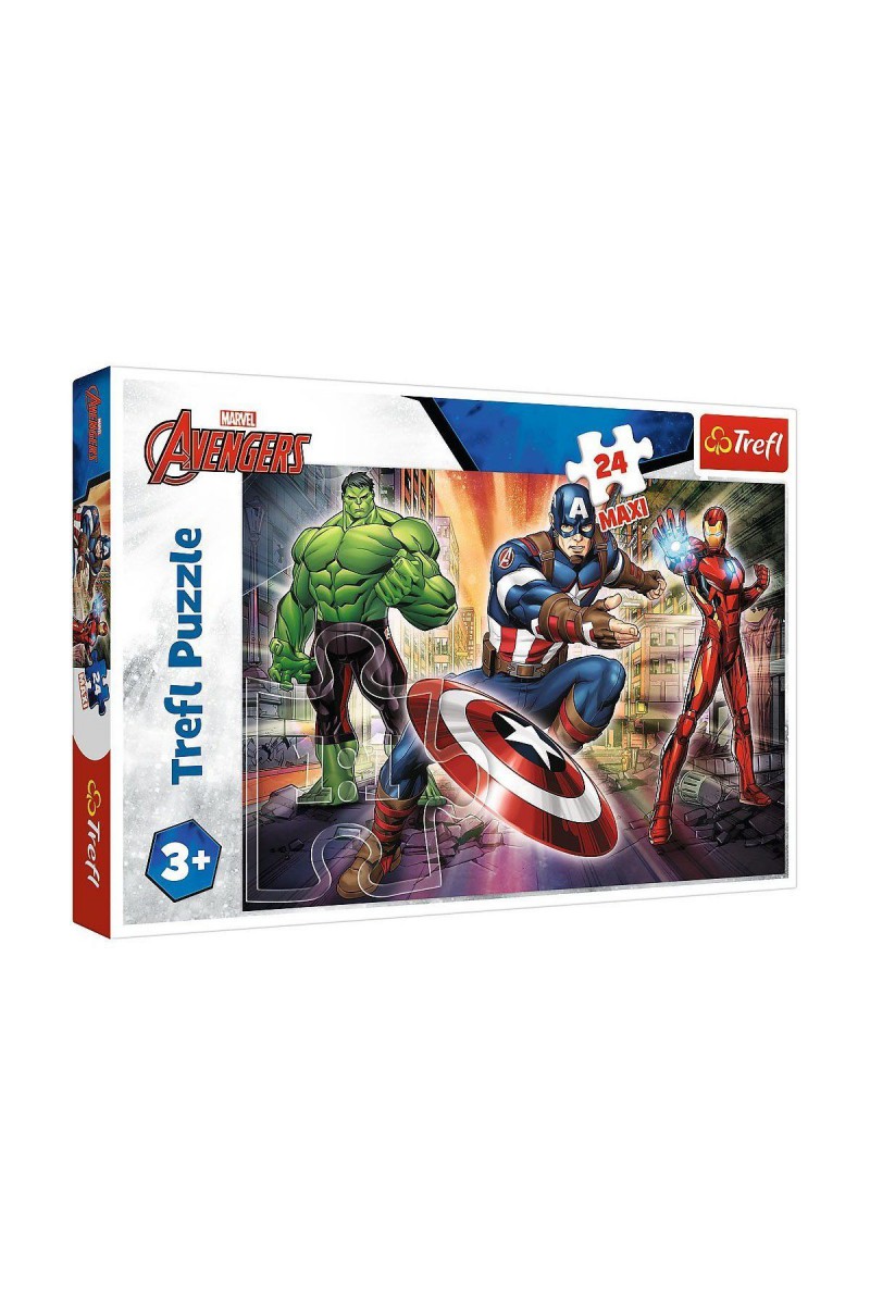 Puzzle-14321 Marvel 24 Parça Maxi Çocuk Puzzle