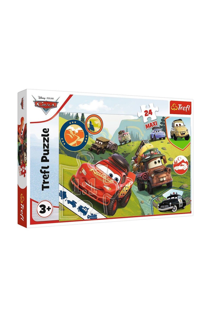 Puzzle-14352 Maxi Disney Cars 3 24 Parça Çocuk Puzzle