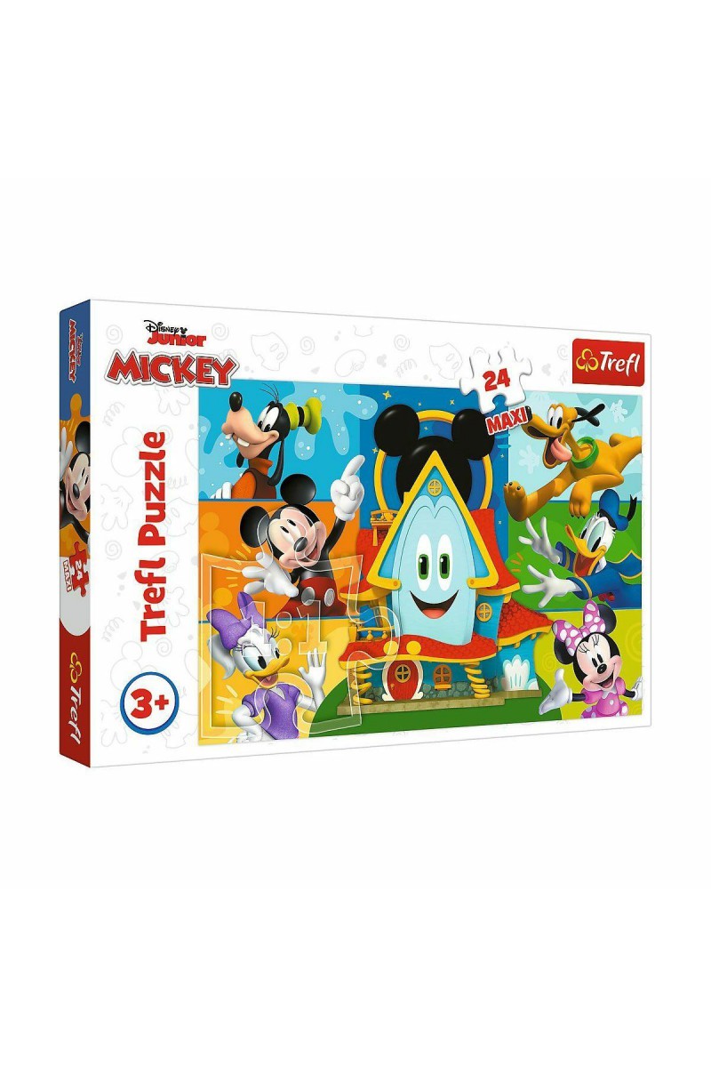 Puzzle-14351 Maxi Mickey Mouse 24 Parça Çocuk Puzzle