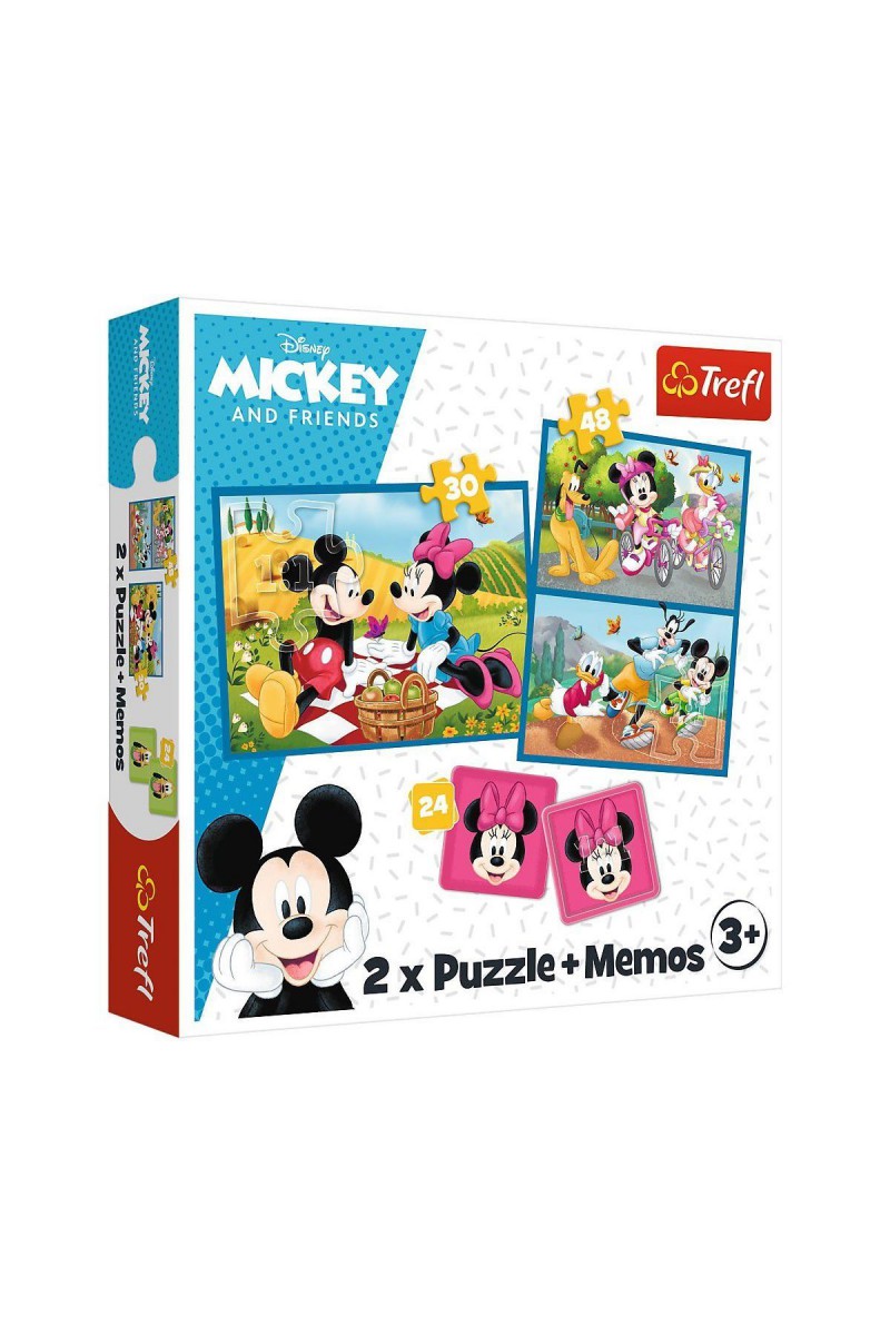 Puzzle-93344 2ın1 Disney Puzzle -trefl