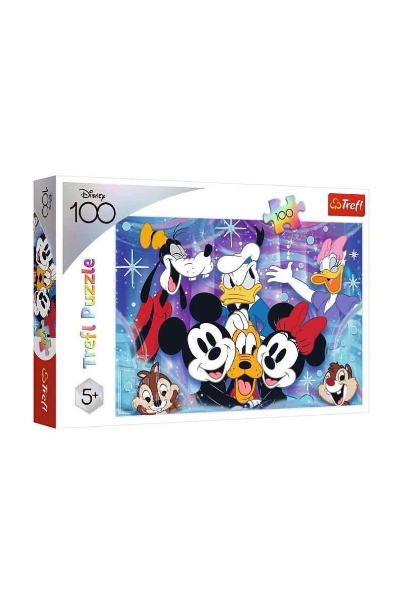 Puzzle-16462 Disney Trefl Puzzle 100 Parça