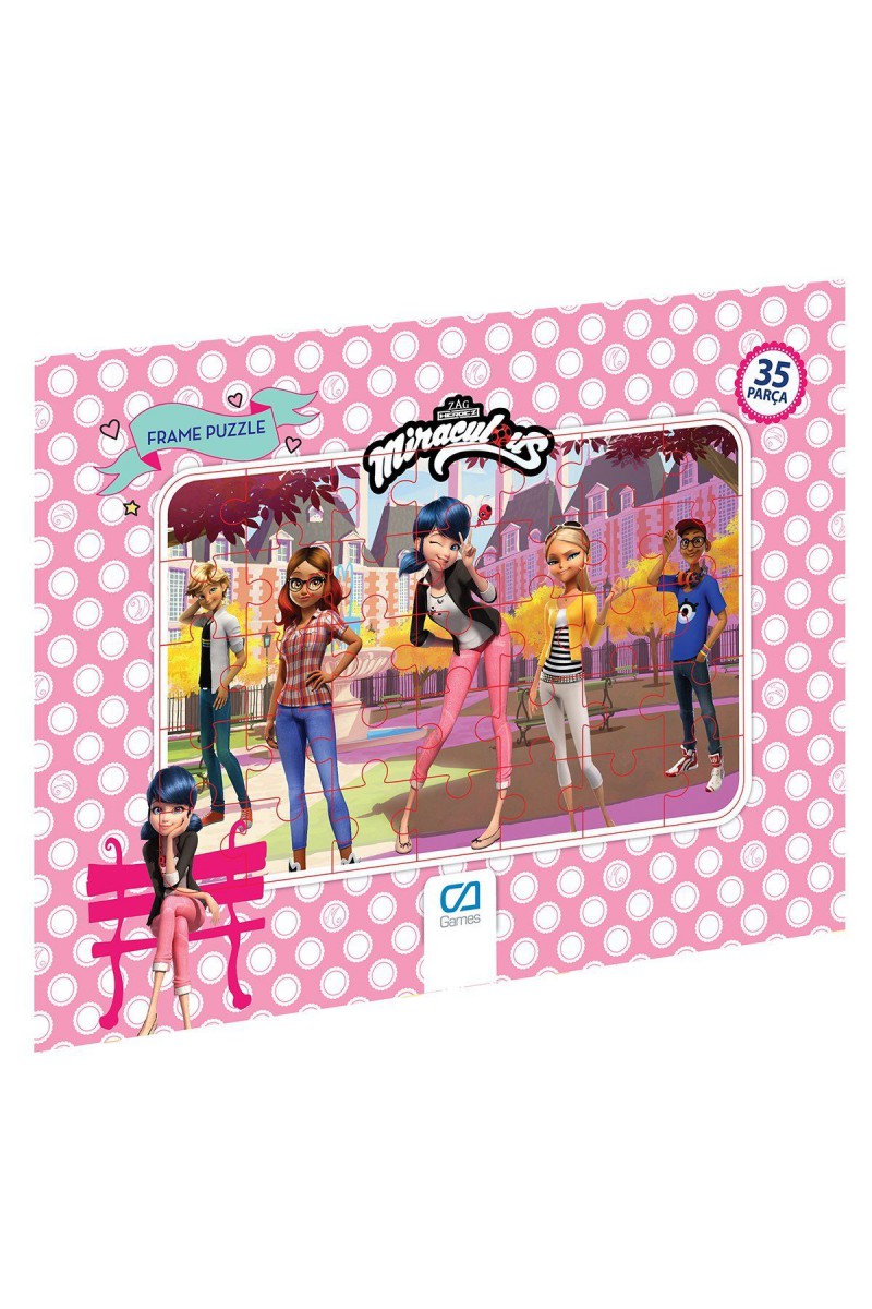 Ca 5020-5022 Miraculous Frame Puzzle 35 Parça-ca Games