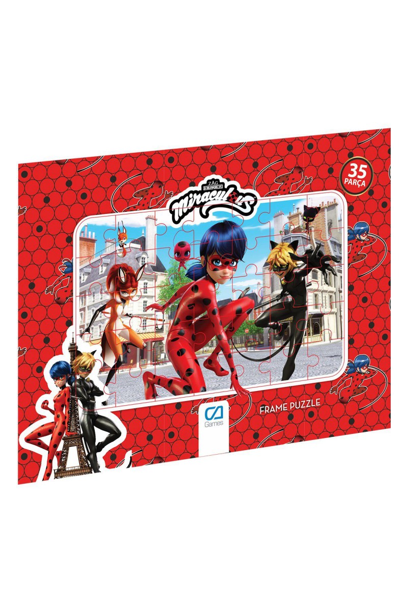 Ca 5020-5022 Miraculous Frame Puzzle 35 Parça-ca Games