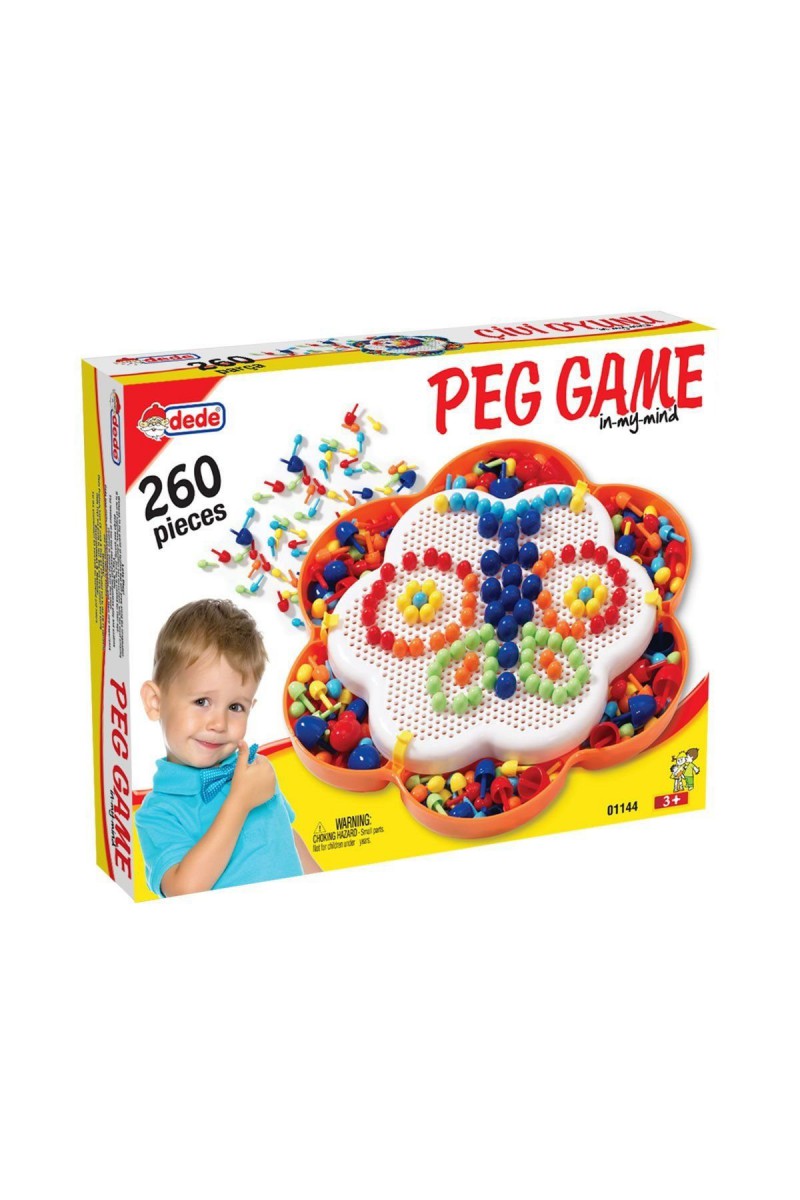 01144 Çivi Oyunu 260 Parça -dede