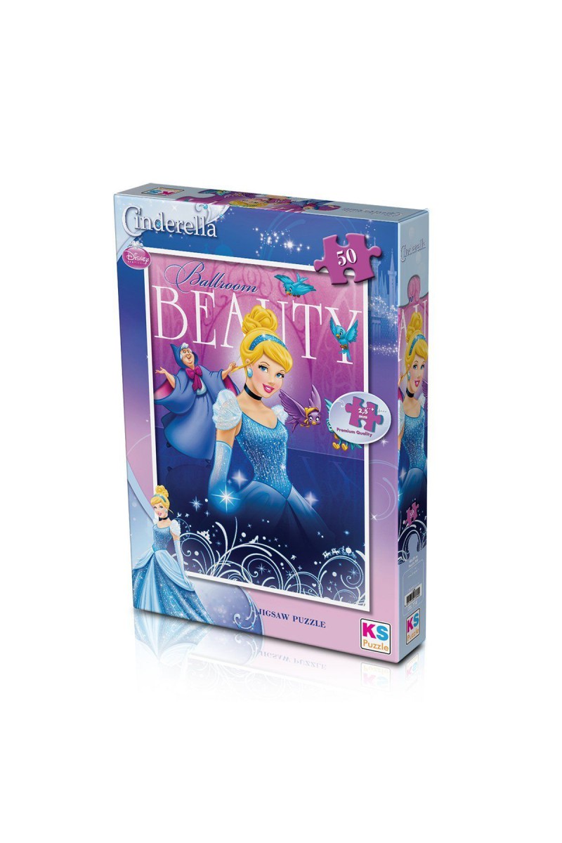 Crl709 Ks, Cinderella  50 Parça Çocuk Puzzle