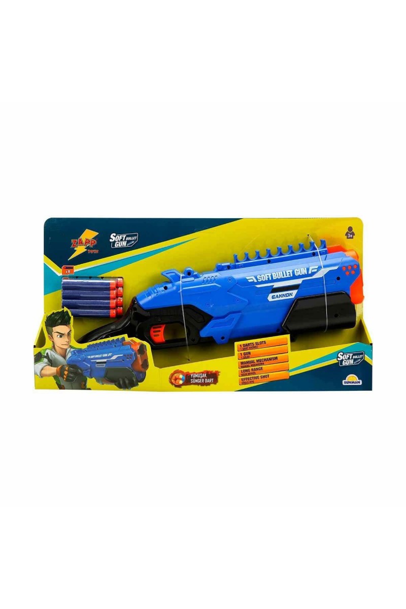 3407 Zapp Toys Sünger Dart Atan Silah 40 Cm