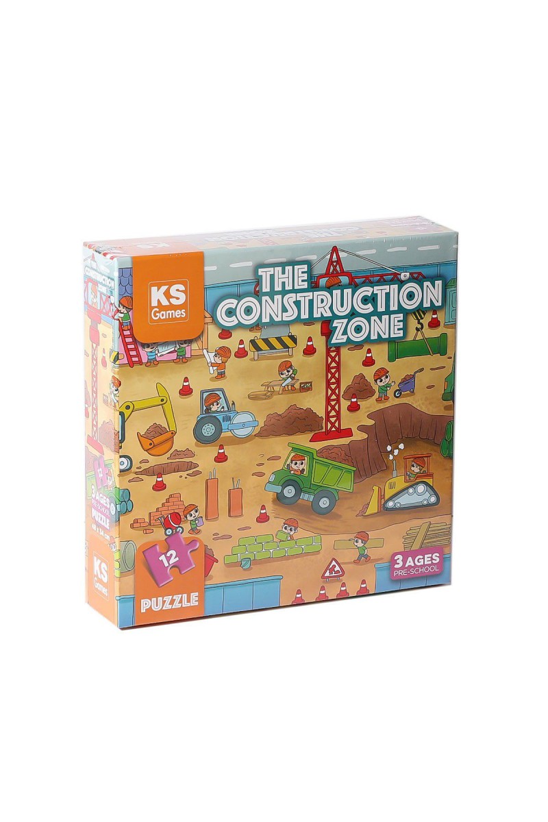 Prs 32704 The Construction Pre School Puzzle -ks Puzzle