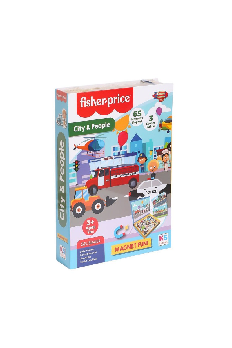 Fp 13409 Fisher Price Baby Puzzle City People -ks Puzzle