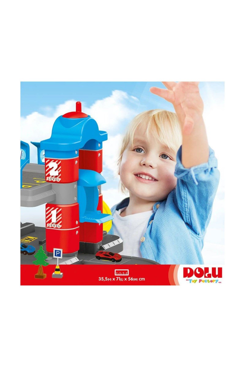 5157 Garaj 2 Katlı Oyuncak -dolu