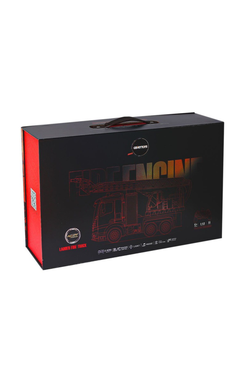 Hj8002-1 Kumandalı Metal İtfaiye 1:12 -gepttoys