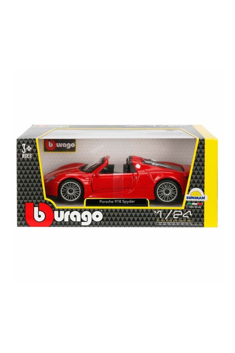 21076  1:24 Porsche 918 Spyder Model Araba -sunman