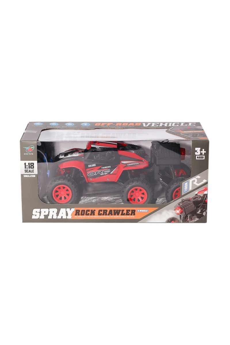 299 Kumandalı Şarjlı Duman Atan Rock Crawler Araba 1:18 -can Oyuncak
