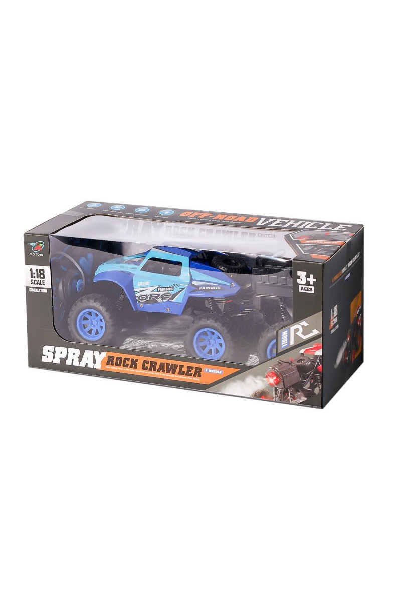 299 Kumandalı Şarjlı Duman Atan Rock Crawler Araba 1:18 -can Oyuncak