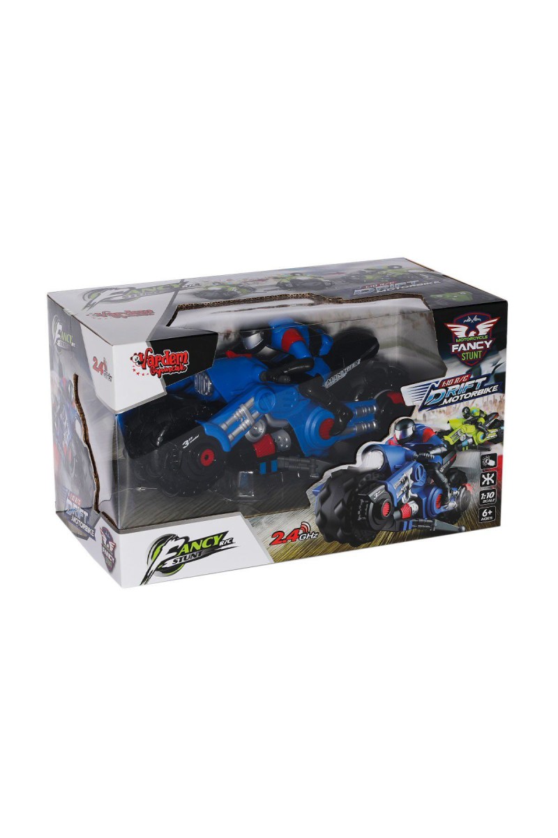 Hb-mk10a01-02 Kumandalı Şarjlı Motorsiklet Fancy Stunt 1:10 -vardem Oyuncak