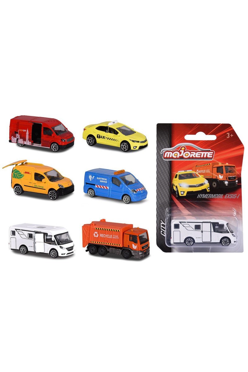 212057500 Majorette Şehir Araçları 7,5 Cm