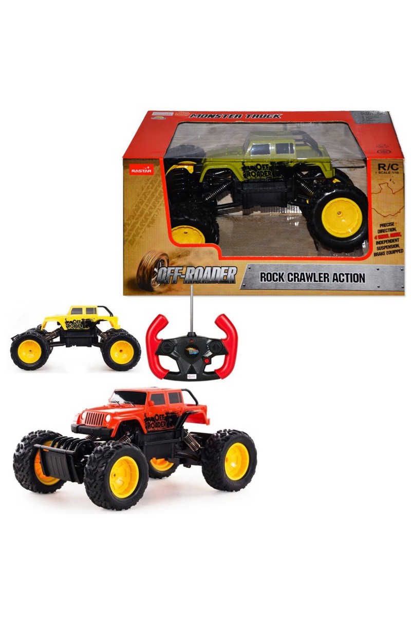 59100 1:18 Rock Crawler Uzaktan Kumandalı Aksiyon Aracı