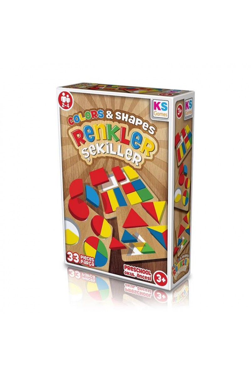 Rs240 Ks, Renkler - Şekiller - Colors & Shapes / +3 Yaş