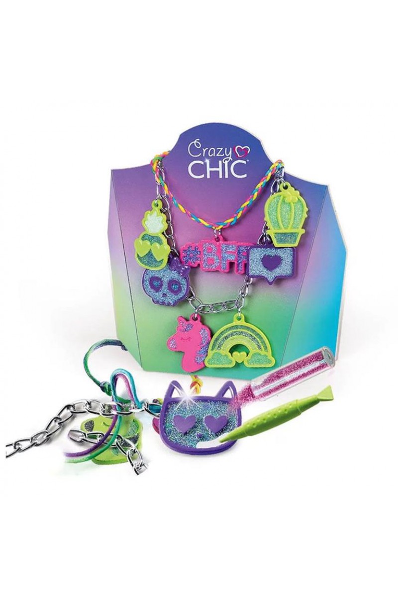 18757 Crazy Chic - Renkli Kolyeler