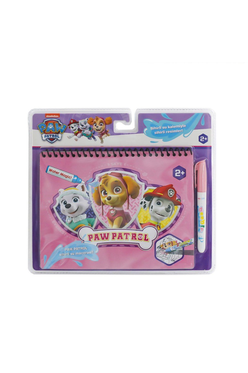 Bk009 Paw Petrol Sihirli Boyama Kitabı -gepettoys
