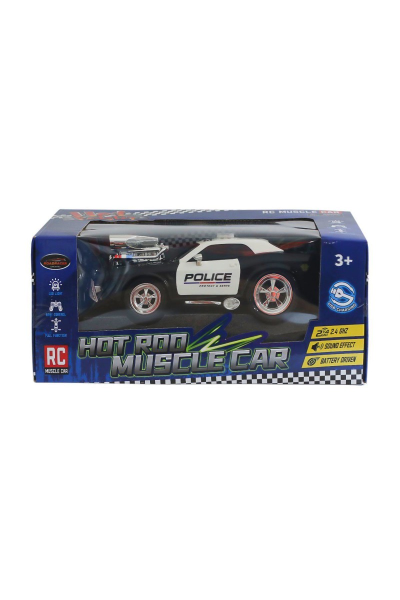 Mk8125b Kumandalı Sesli Işıklı Drift Polis Arabası 1:16 -can Oyuncak